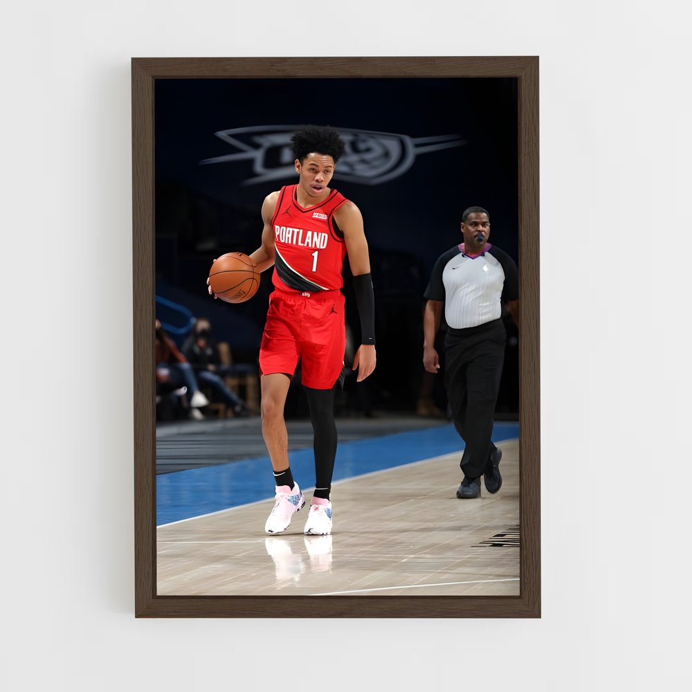 Poster Dribble Électrisant – affiche Basketball (vue 5)